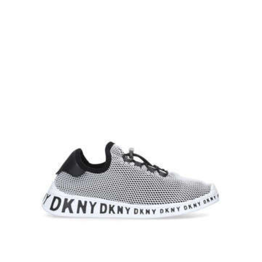 Dkny Mel - White Mesh Low Top Trainers