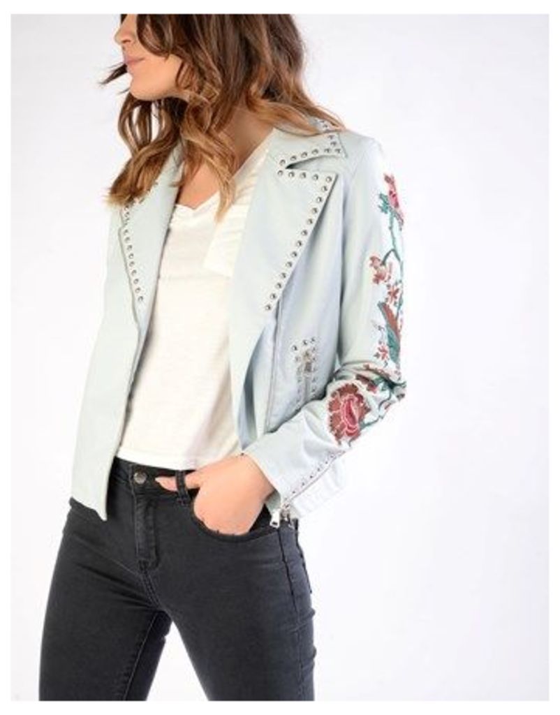 Glamorous Studded Embroidered Jacket