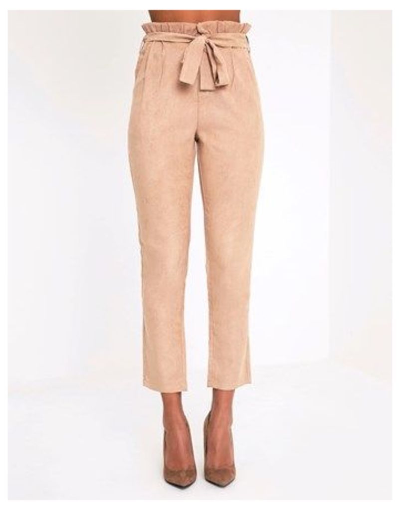 Prettylittlething Faux Suede Trousers