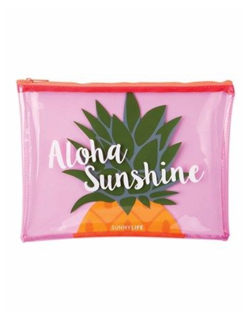 Sunnylife Clear Pineapple Cosmetic Bag