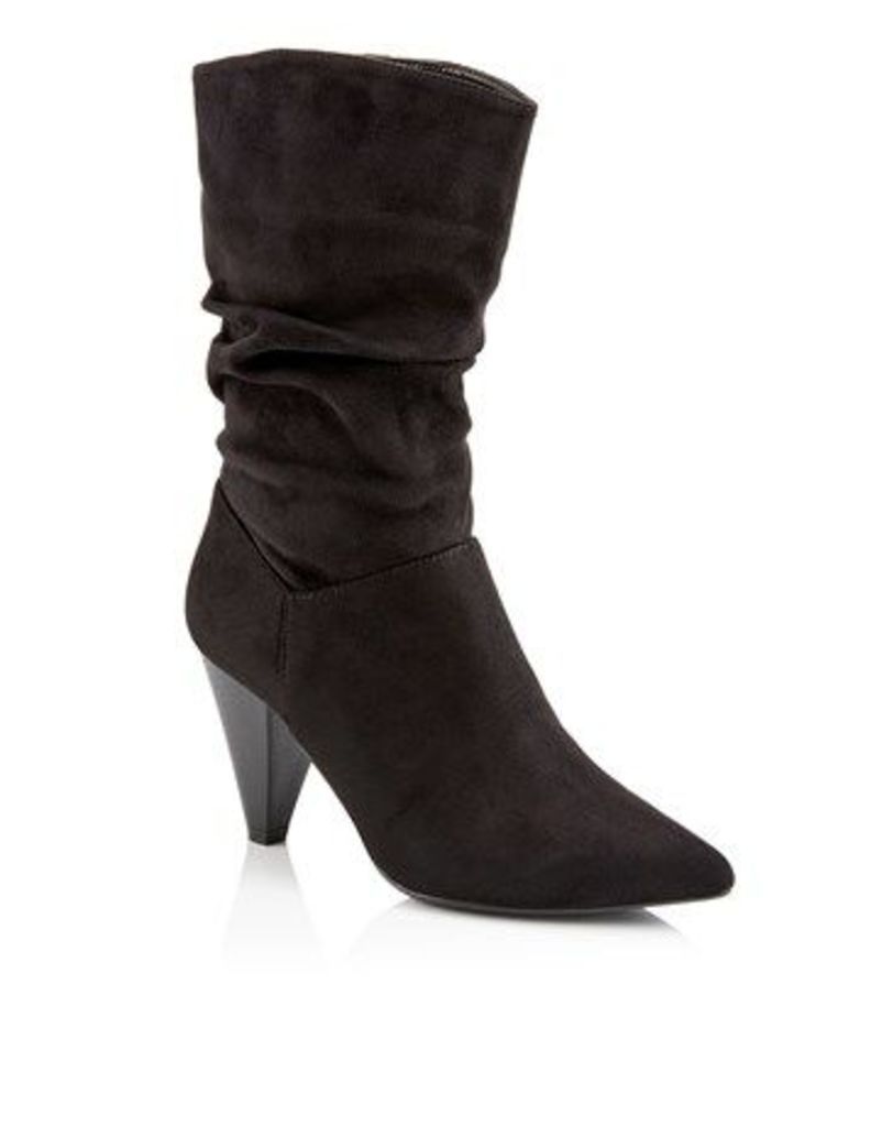 Prettylittlething Mid Calf Slouchy Boots