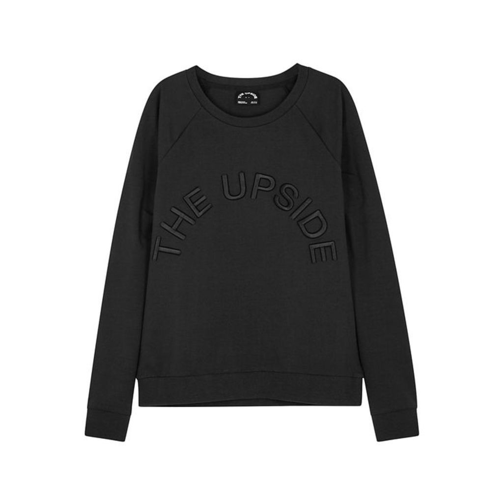 The Upside Black On Black Fleece Sweatshirt