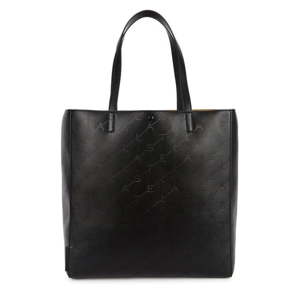Stella McCartney Perforated-logo Faux-leather Tote