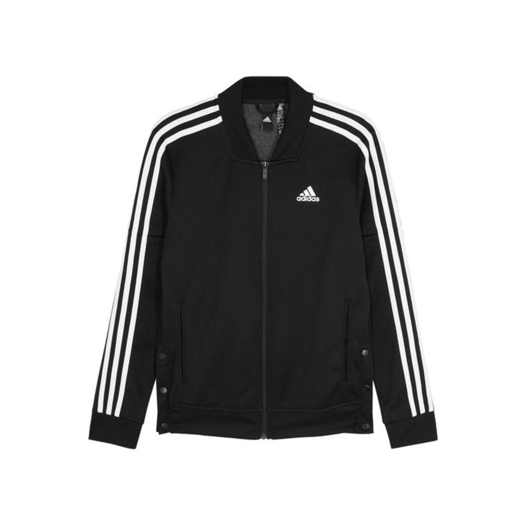 Adidas Training Snap Track Black Jersey Sweatshirt