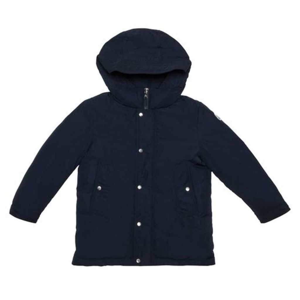 Moncler Navy Hooded Jacket