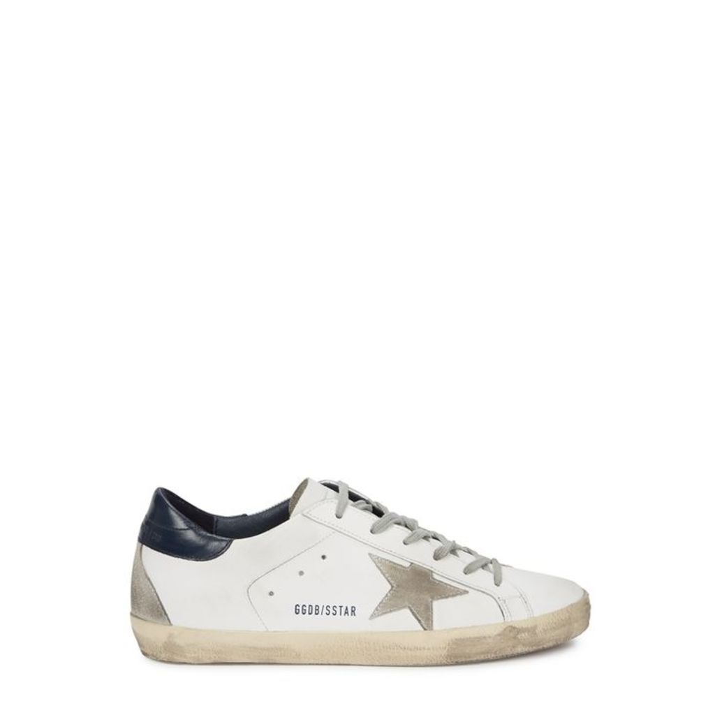Golden Goose Deluxe Brand Superstar White Leather Sneakers
