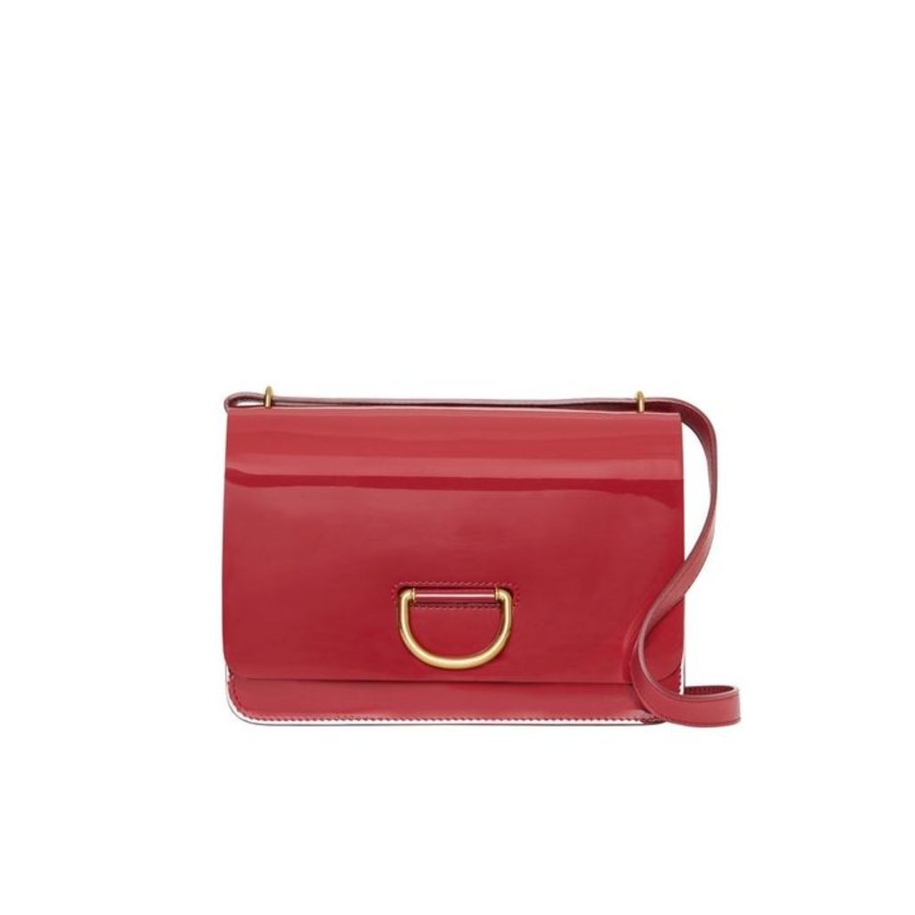 Burberry The Medium Patent Leather D-ring Bag