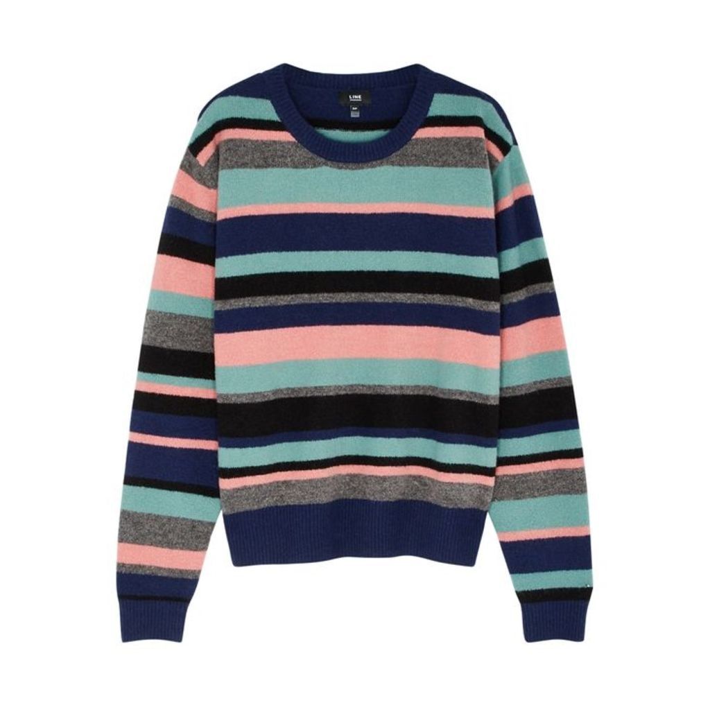 LINE Stephanie Striped Knitted Jumper