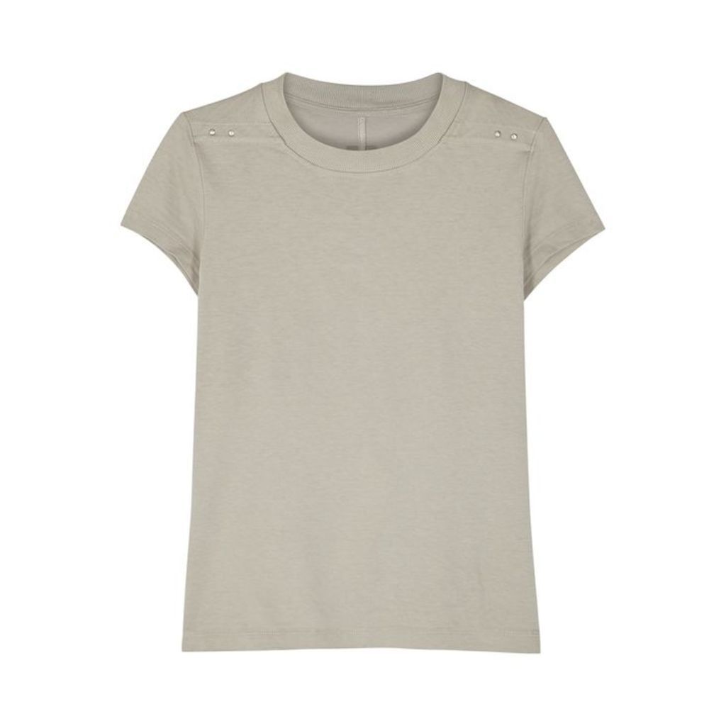 Rick Owens Grey Cotton T-shirt