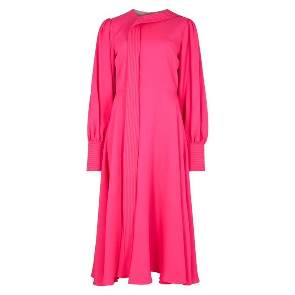 Roksanda Adyn Hot Pink Silk Crepe Dress