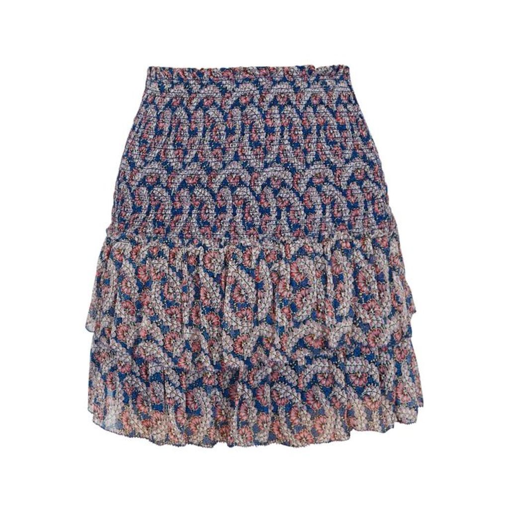 Isabel Marant Ã‰toile Brinley Printed Chiffon Skirt