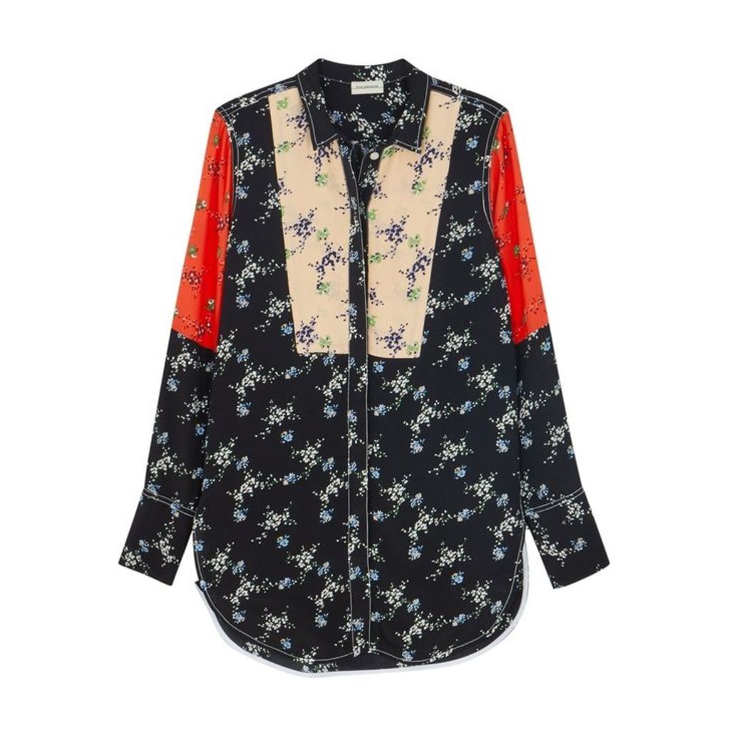 BY MALENE BIRGER Luccah Printed Crepe De Chine Shirt