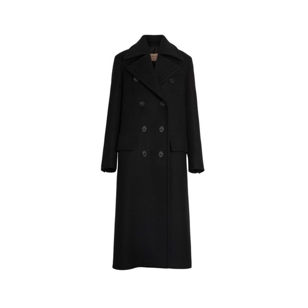 Burberry Double-faced Cashmere Tailored Coat