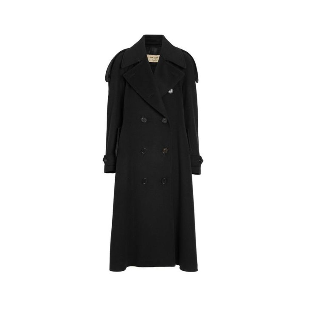 Burberry Wool Cashmere Double-breasted Coat