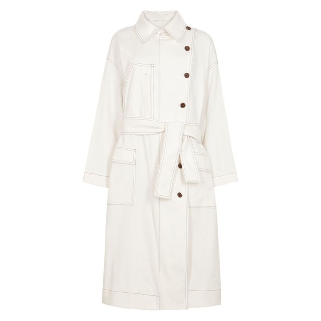 SJYP Off-white Trench Coat