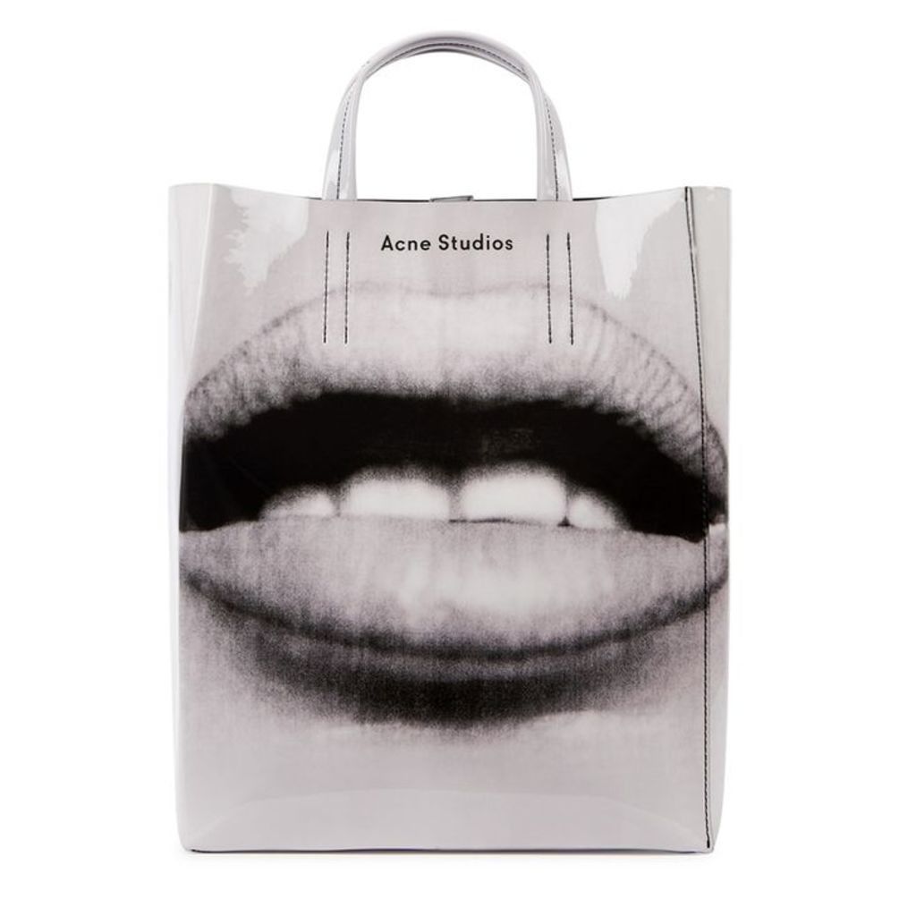Acne Studios Baker Small Printed Leather Tote
