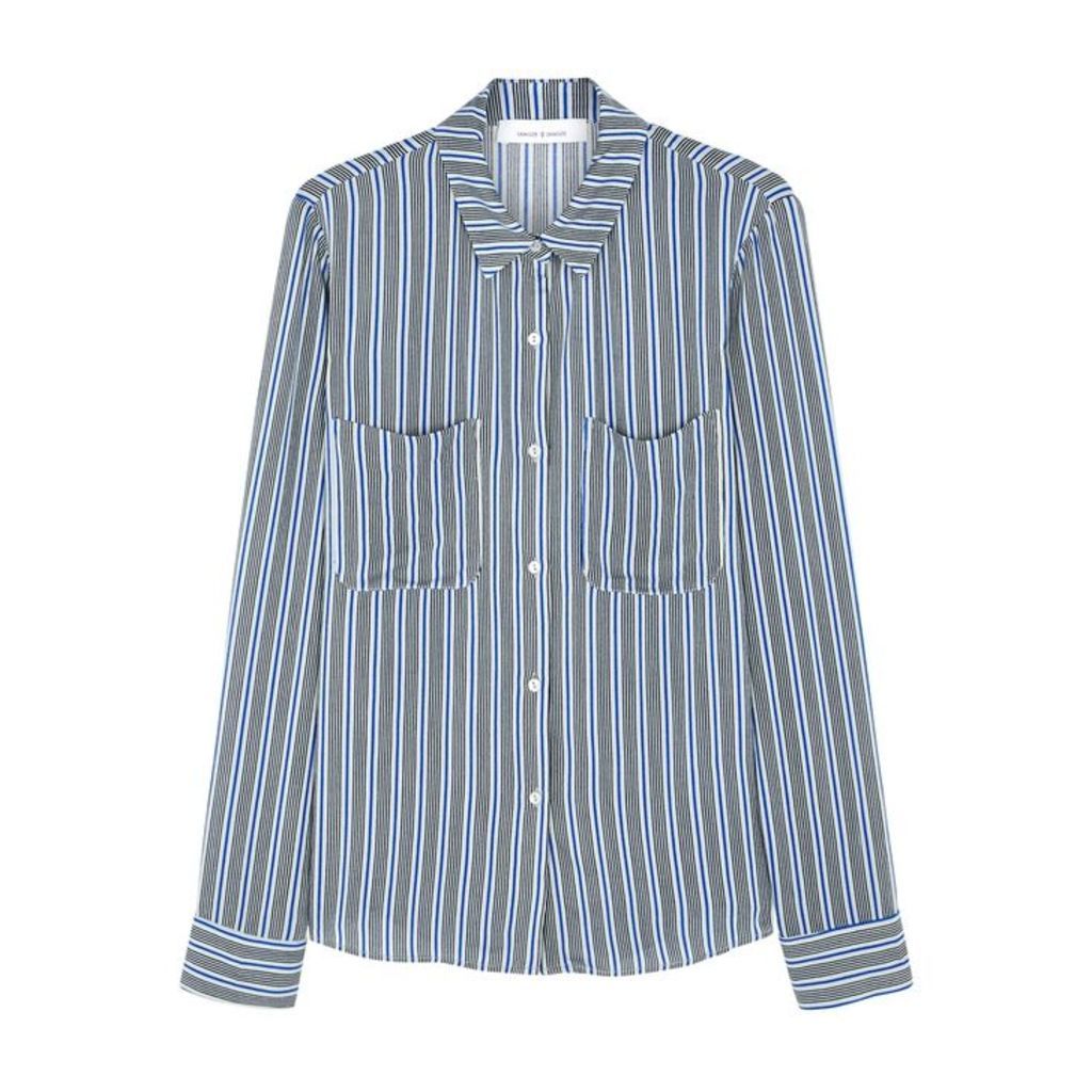 SamsÃ¸e & SamsÃ¸e Milly Striped Challis Shirt