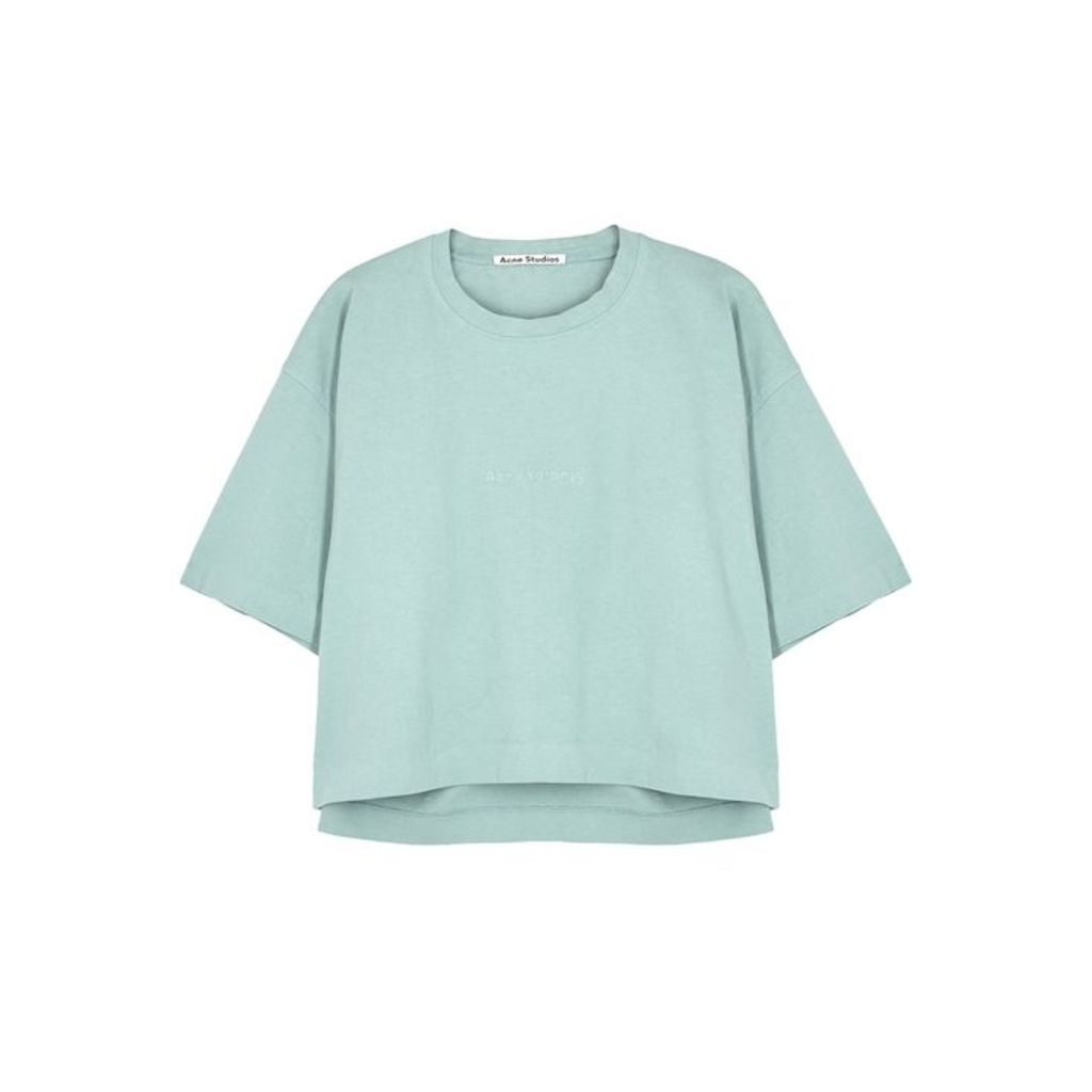 Acne Studios Cylea Logo-embossed Cotton T-shirt