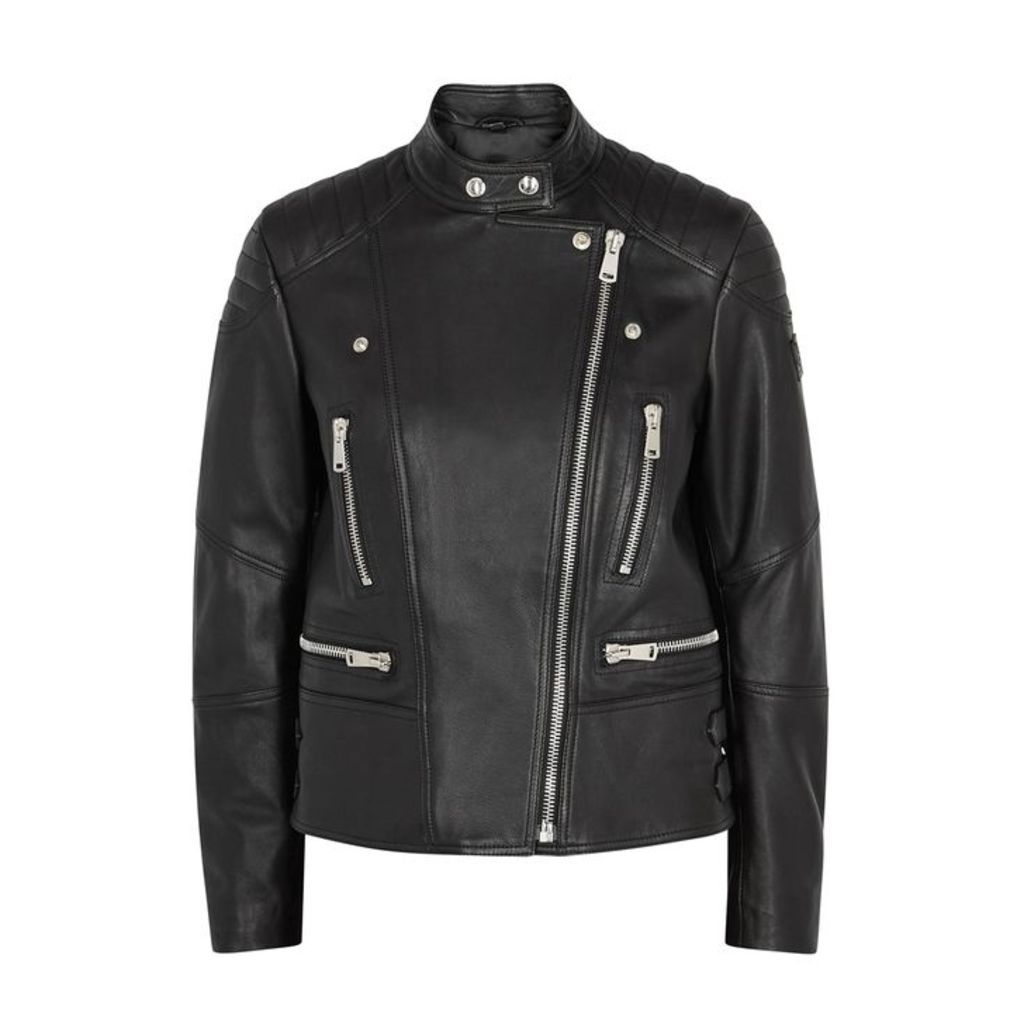 Belstaff Sidney 3.0 Black Leather Jacket