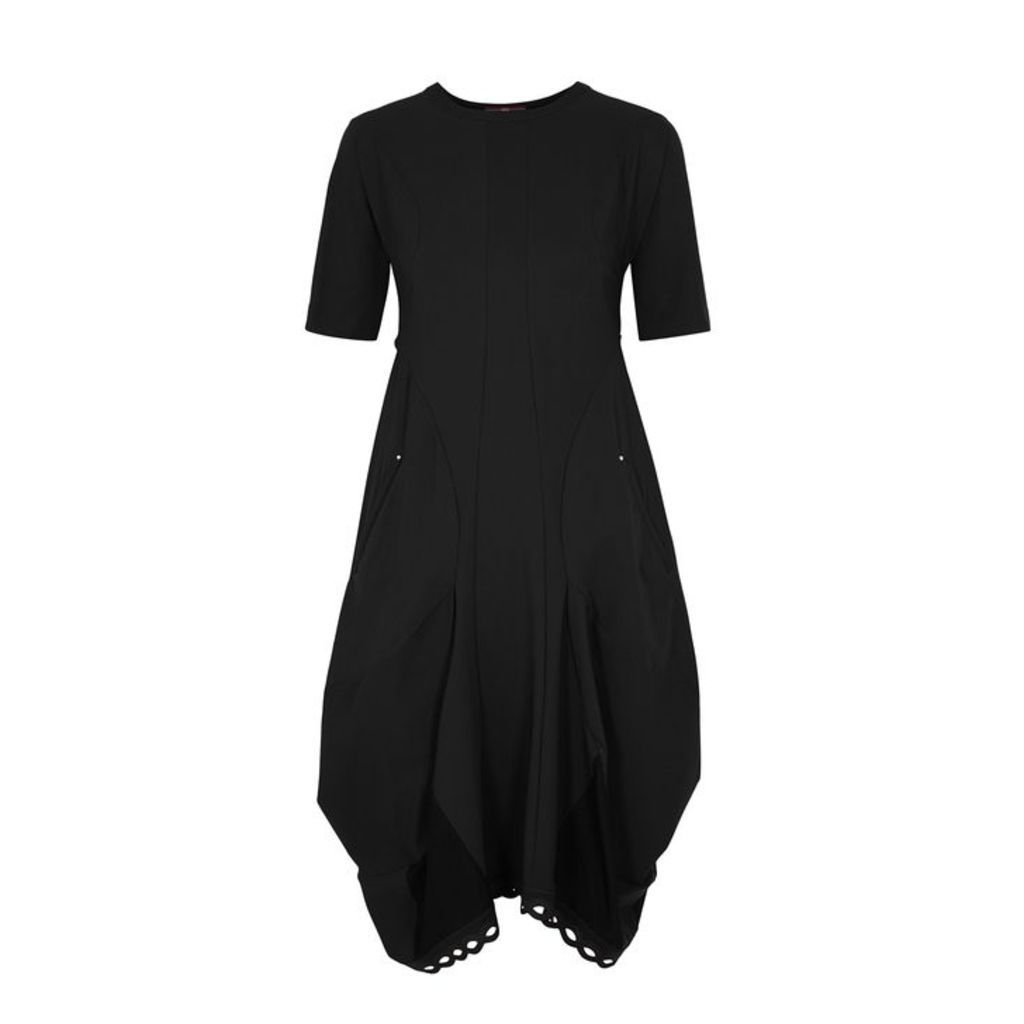 HIGH Astonish Black Jersey Dress