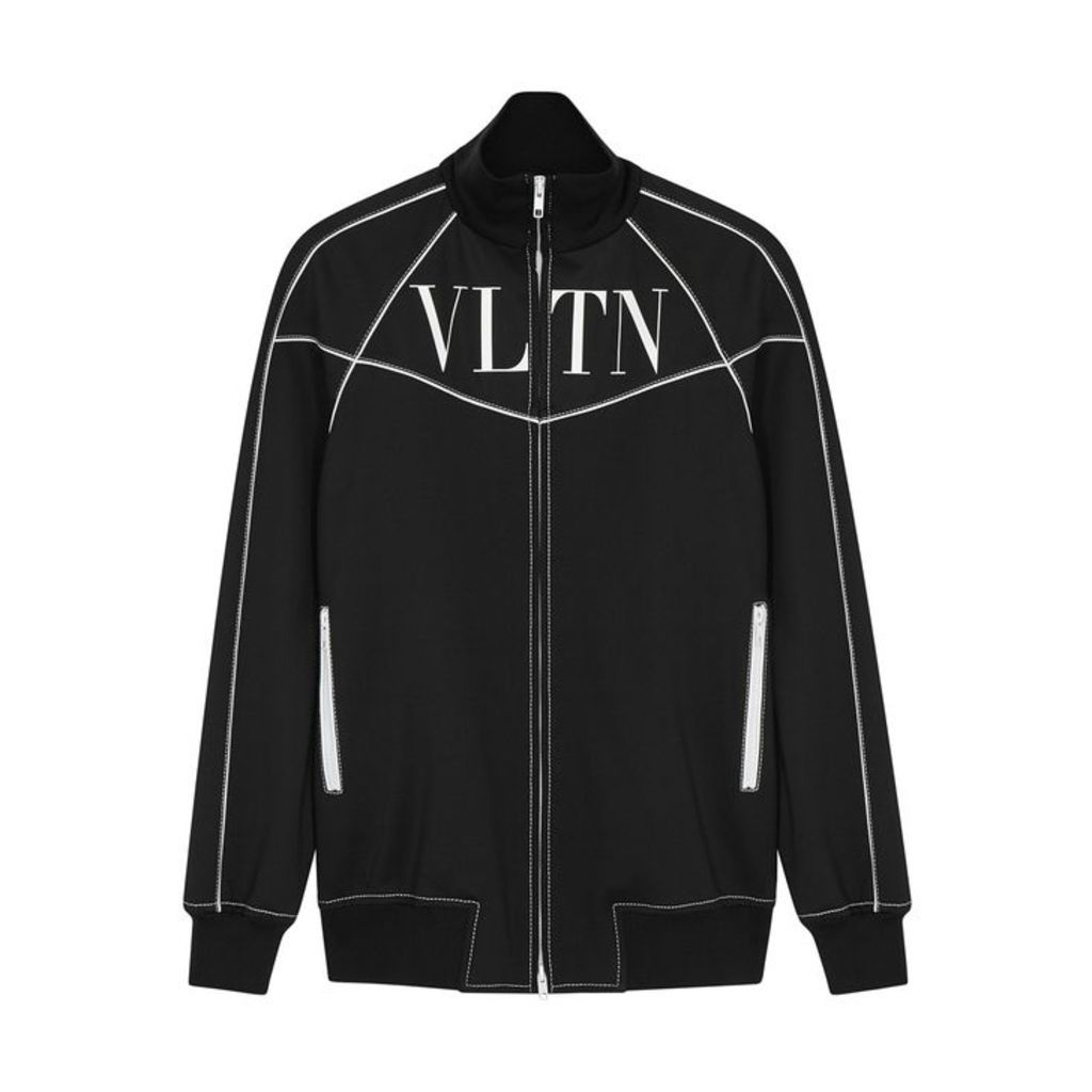 Valentino VLTN Logo-print Jersey Jacket