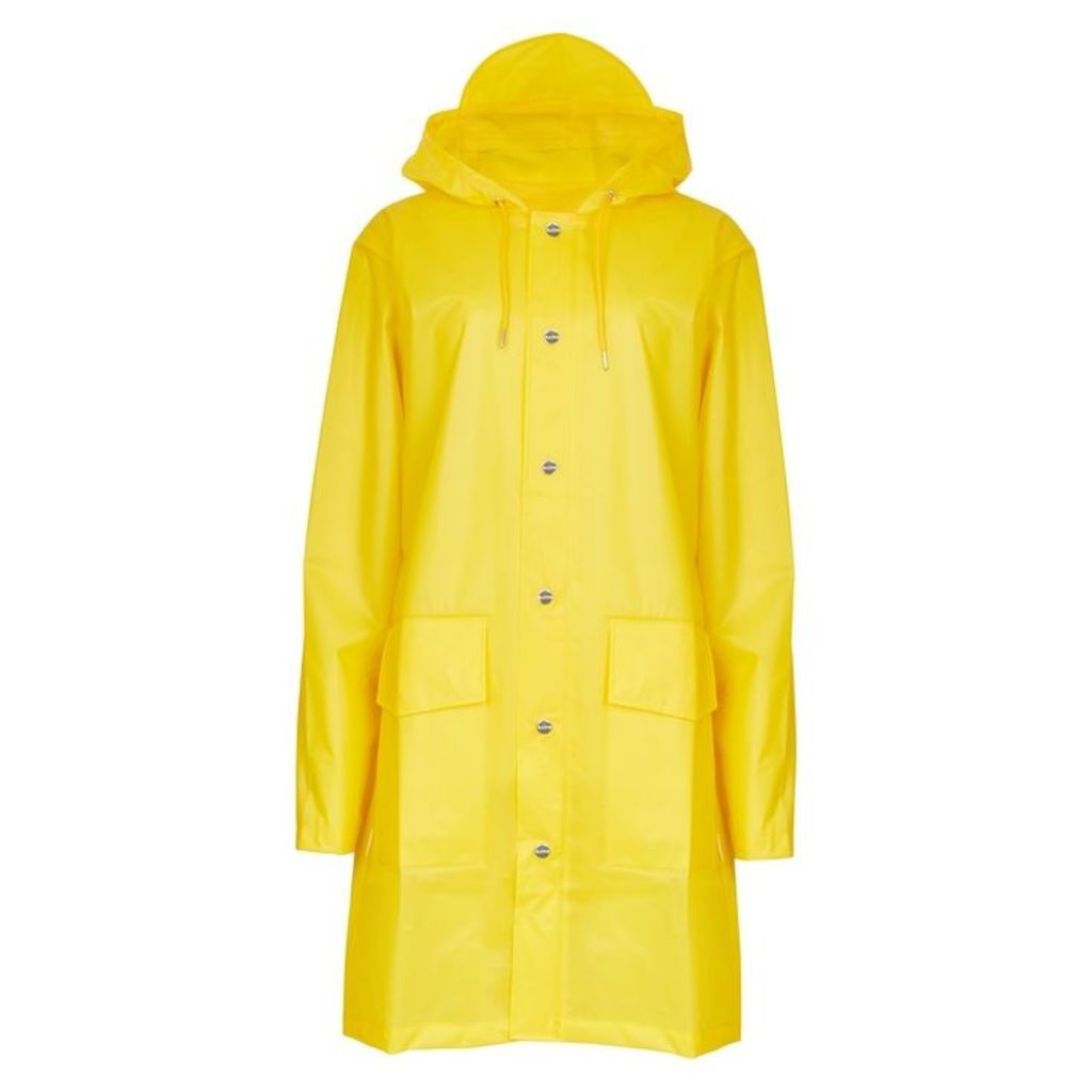 Rains Yellow Transparent Rubberised Raincoat