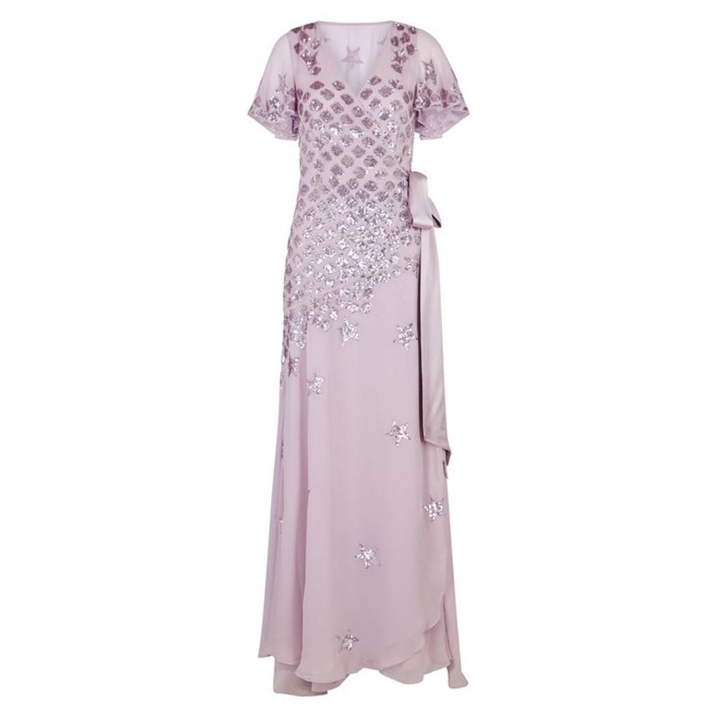 Temperley Starlet Sequin-embellished Chiffon Gown