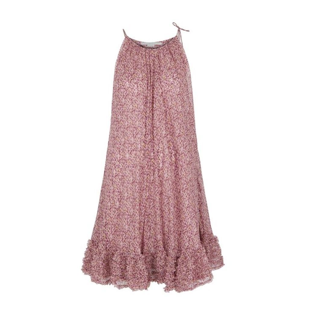 Stella McCartney Floral-print Silk Chiffon Dress