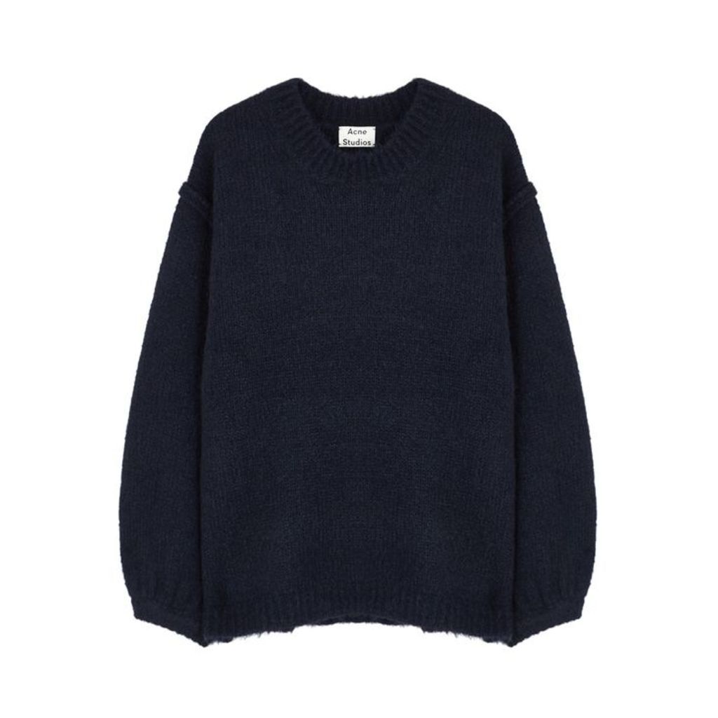 Acne Studios Navy Knitted Jumper