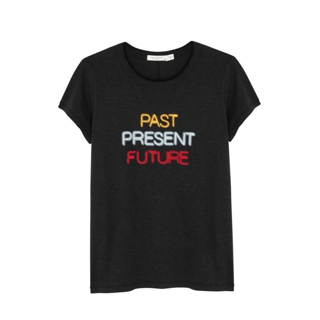 Rag & Bone Past Present Future Cotton T-shirt
