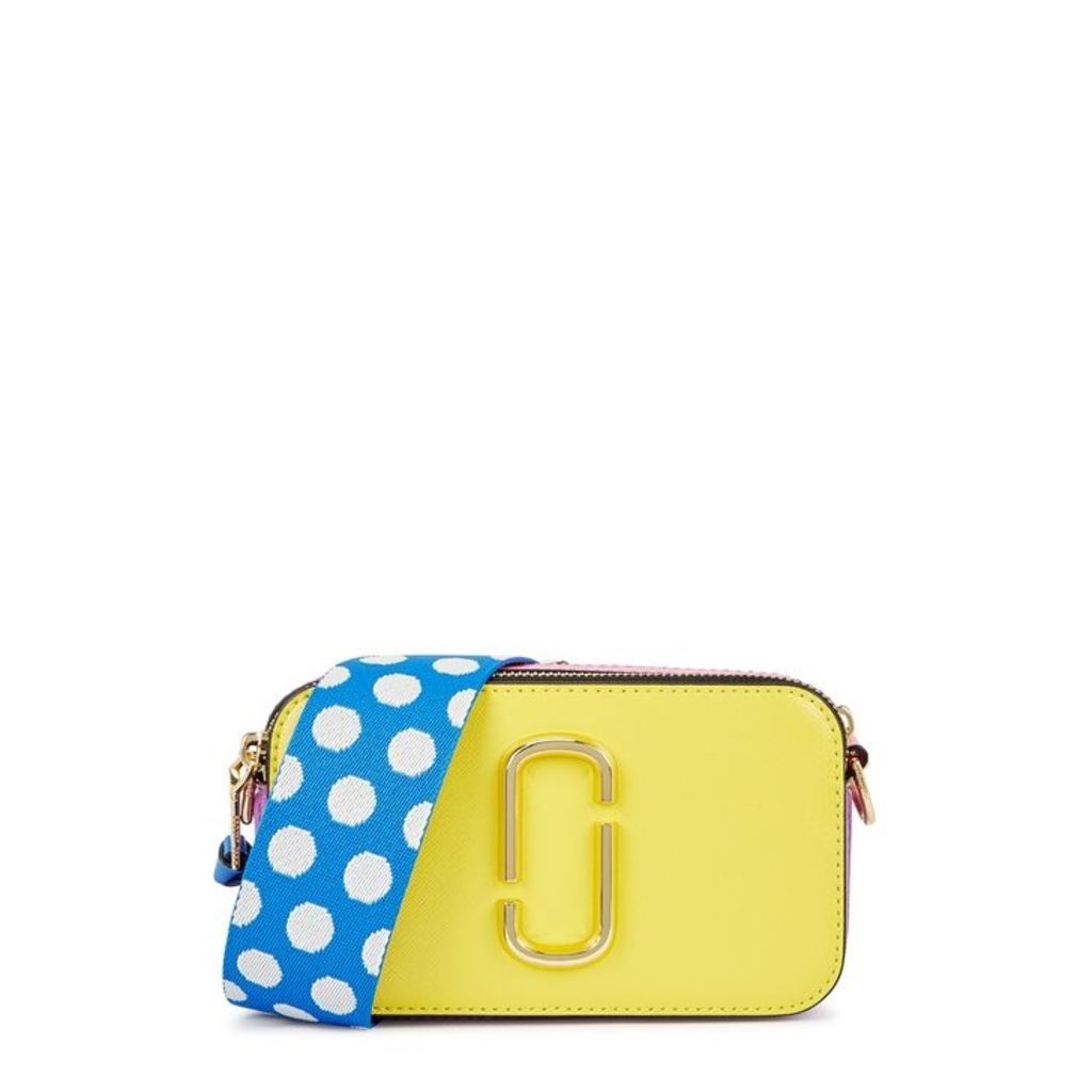 Marc Jacobs Snapshot Yellow Leather Shoulder Bag