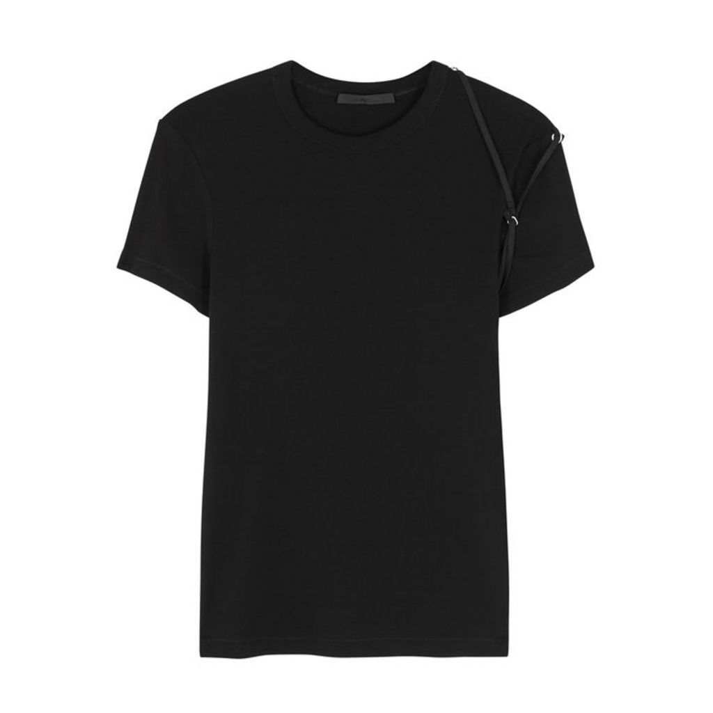 Helmut Lang Black Cotton T-shirt