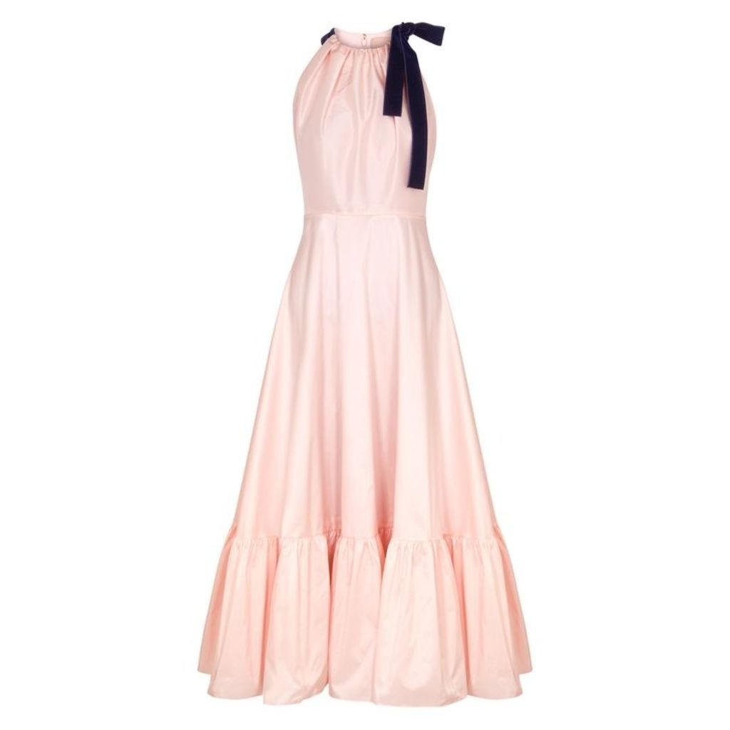 Roksanda Coletta Light Pink Taffeta Dress