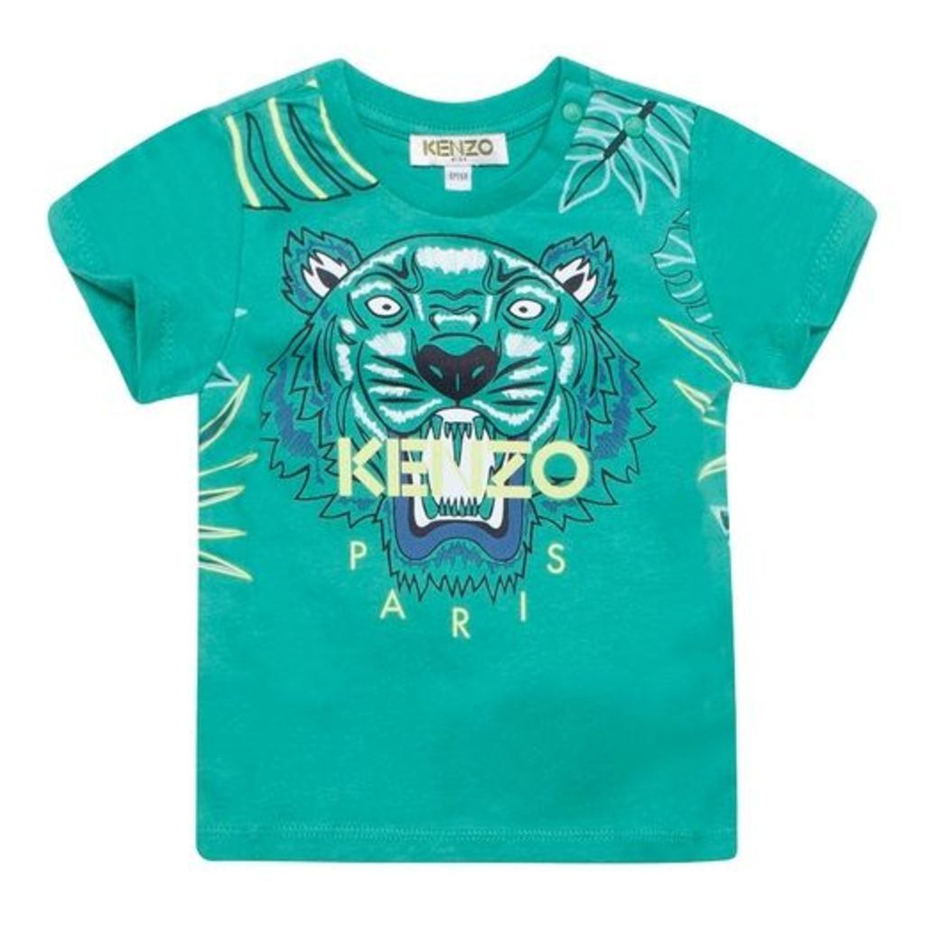 Kenzo Green Tiger T-shirt