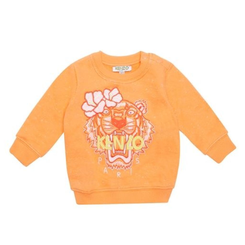Kenzo Orange Tiger Sweatshirt