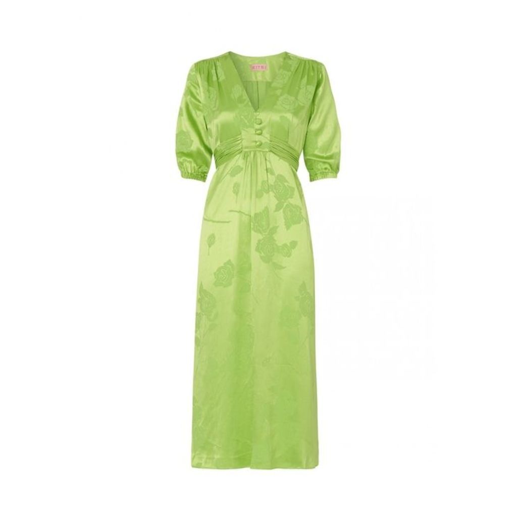 Kitri Minka Lime Tea Dress