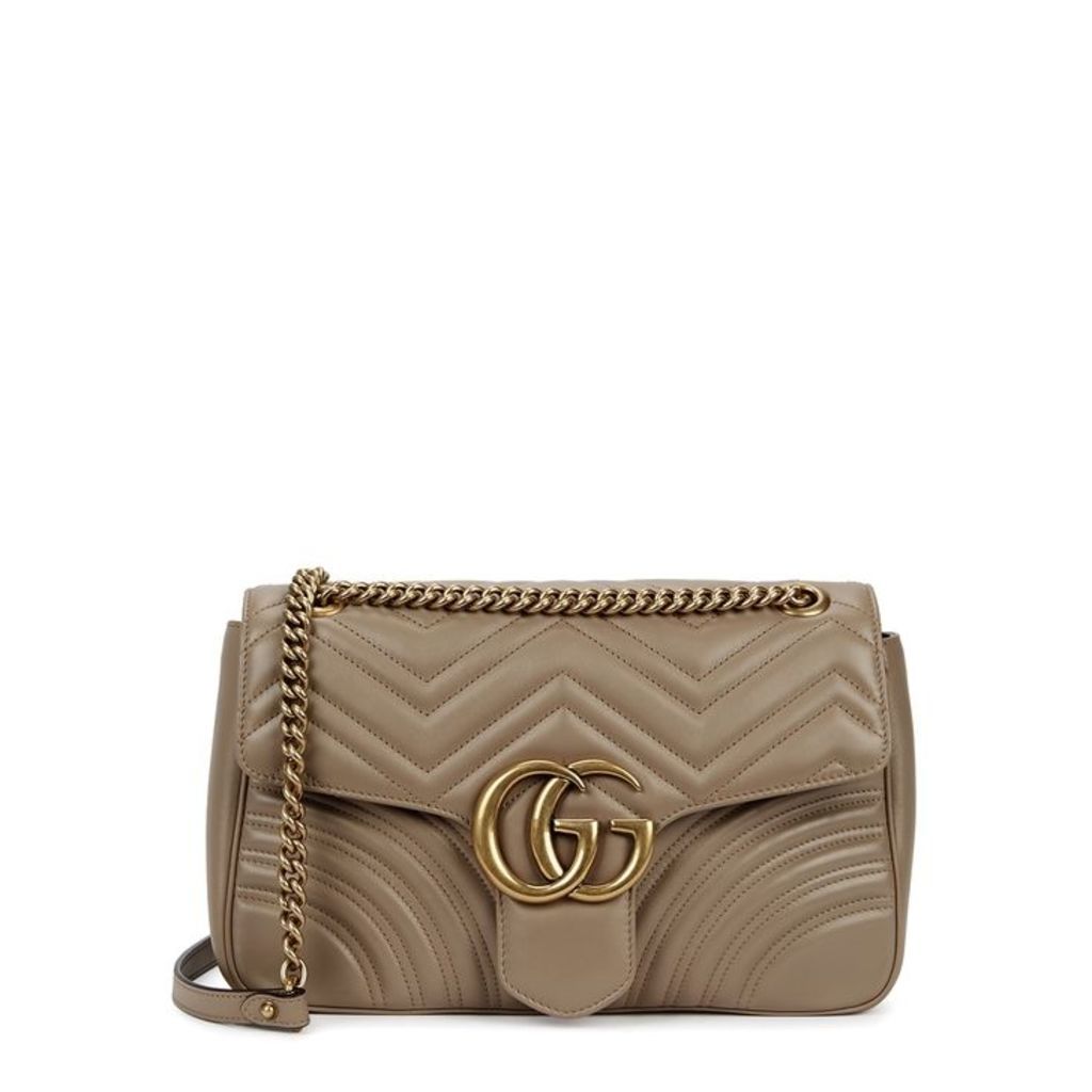Gucci GG Marmont Medium Leather Shoulder Bag