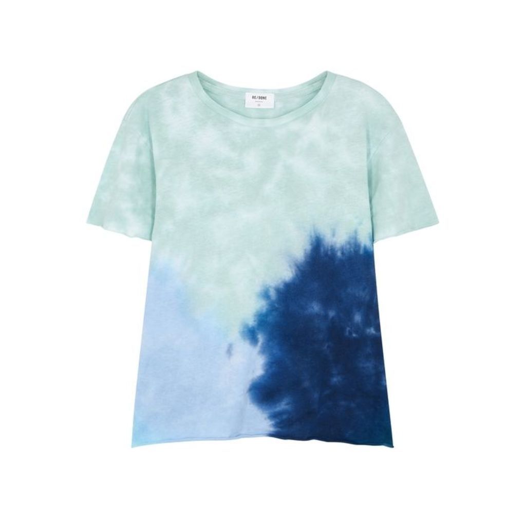 RE/DONE Tie-dye Cotton T-shirt