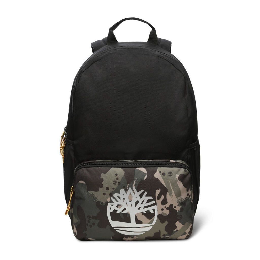 Timberland Camo Print Backpack In Multicoloured Multicoloured Unisex, Size ONE