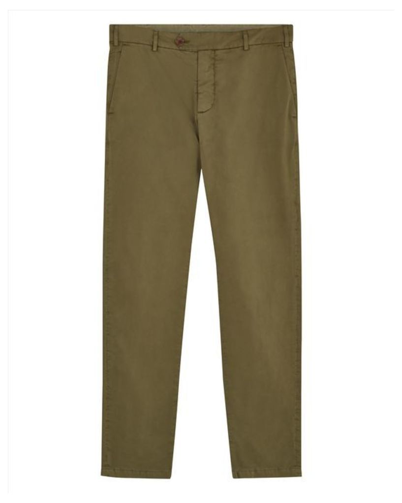 Garment-Dyed Twill Chinos