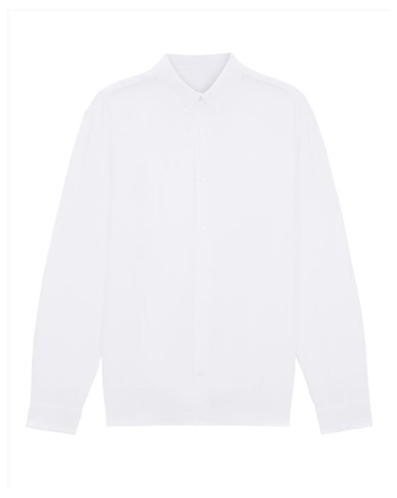 Linen Button-Down Collar Shirt