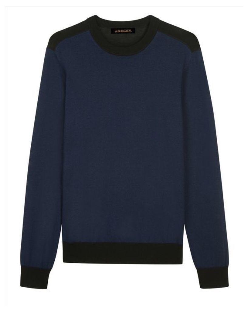 Merino Colour Block Sweater
