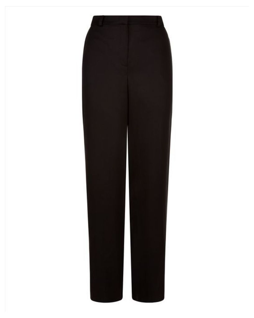 Slouchy Stitch Detail Trousers