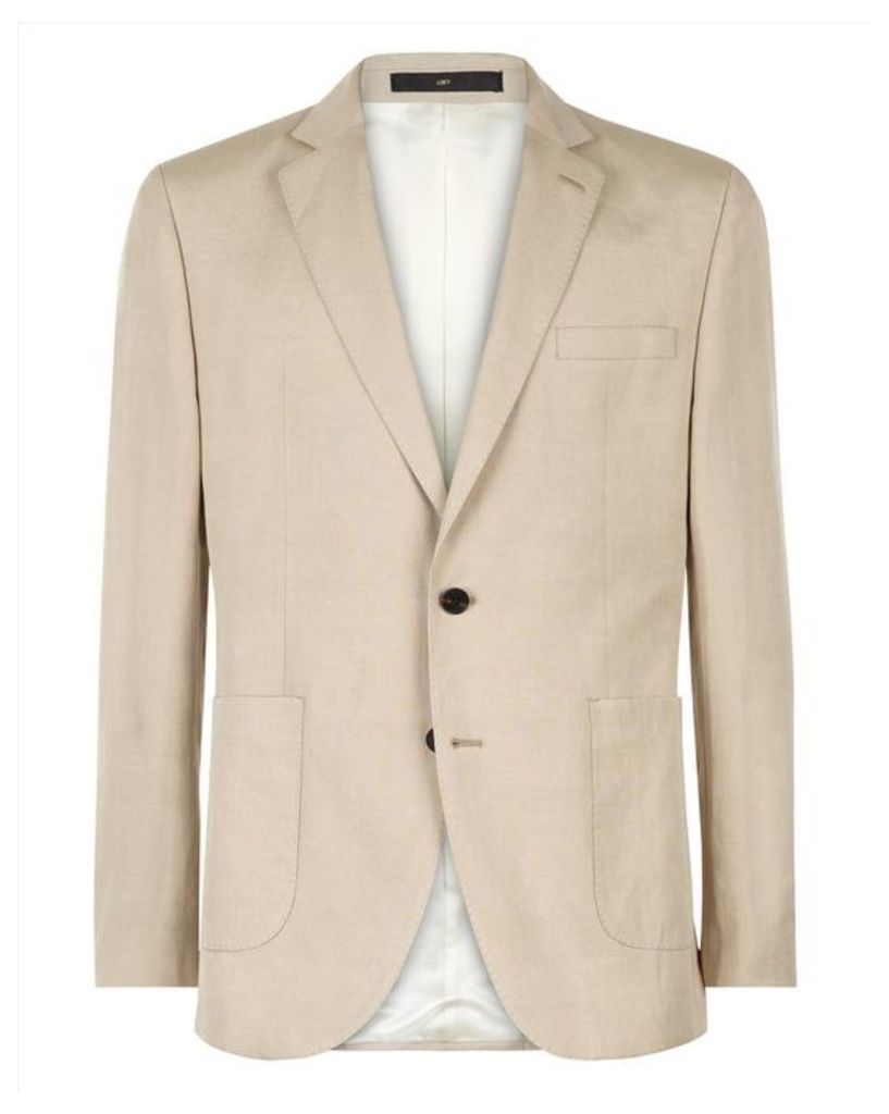 Silk Linen Regular Jacket