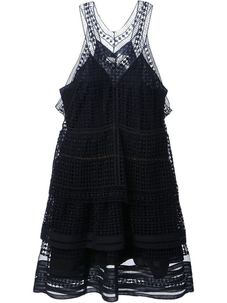 CHLOE broderie anglaise layered dress