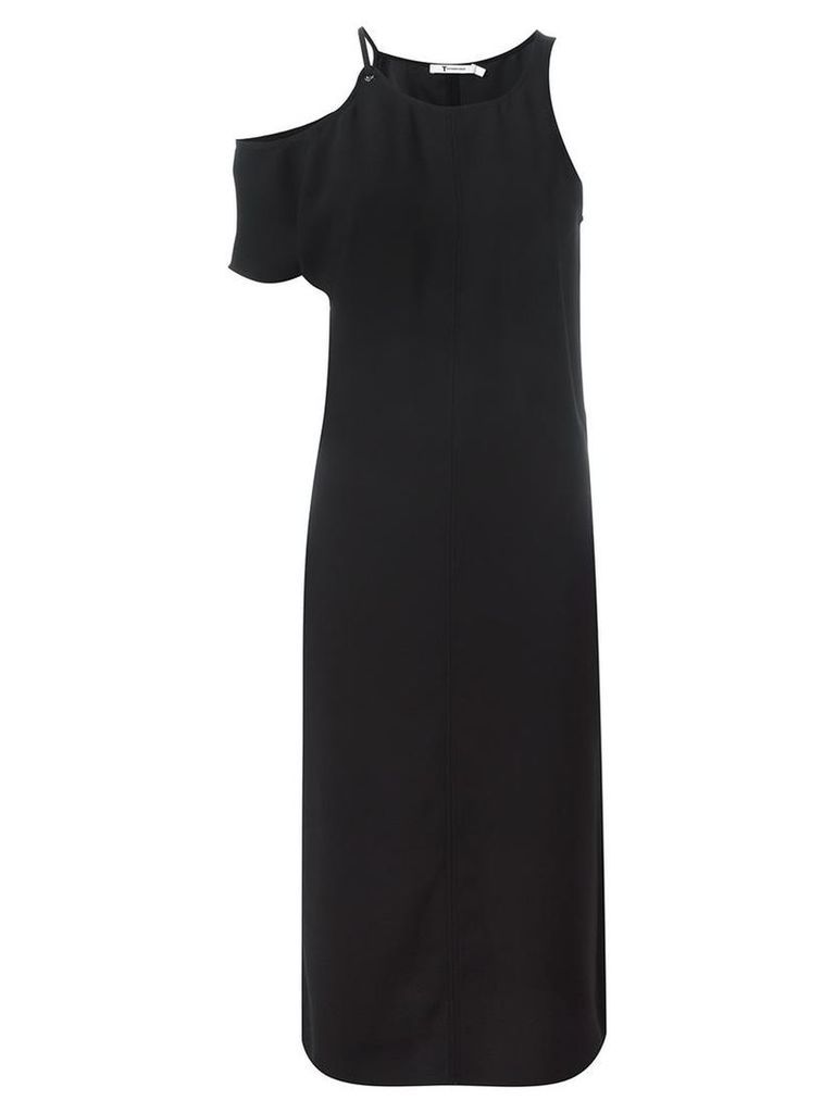 T By Alexander Wang cold shoulder dress, Women's, Size: 2, Black
