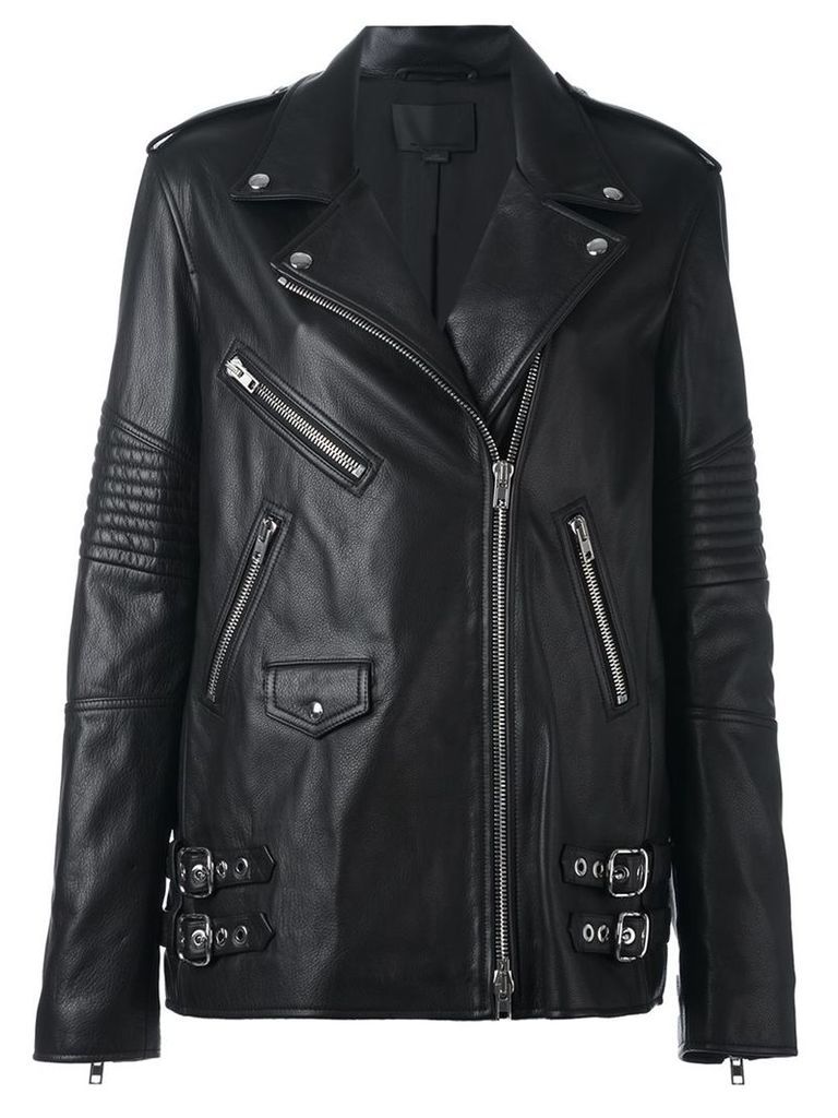 Alexander Wang classic biker jacket, Women's, Size: 8, Black