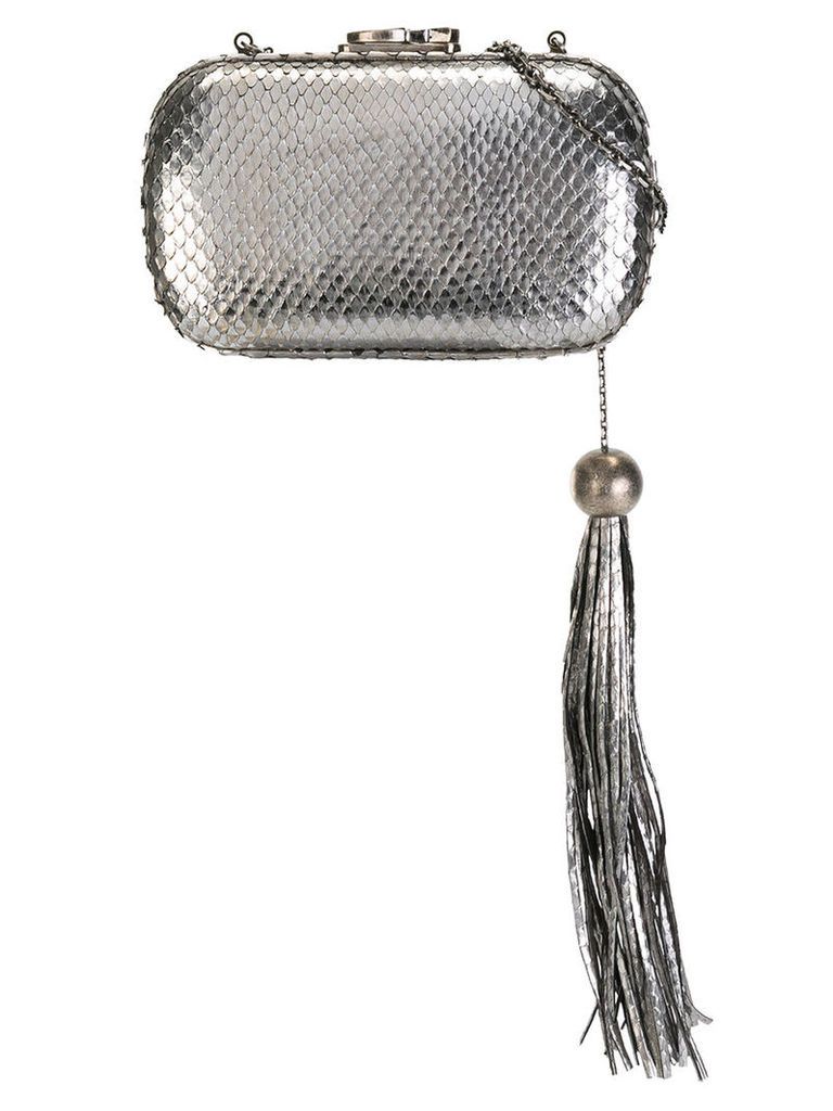 Corto Moltedo Susan clutch bag, Women's, Grey