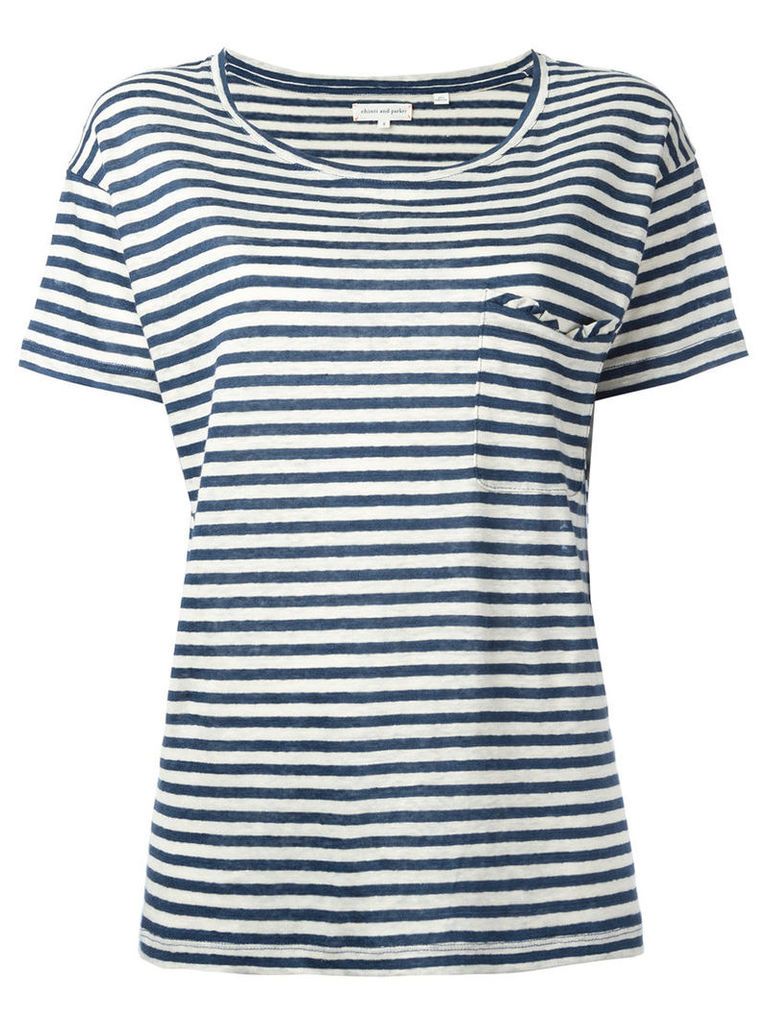 Chinti And Parker Breton stripe T-shirt, Women's, Size: Small, Blue