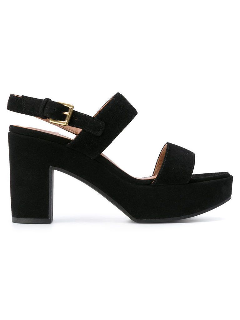 L'Autre Chose strapped sandals, Women's, Size: 38, Black